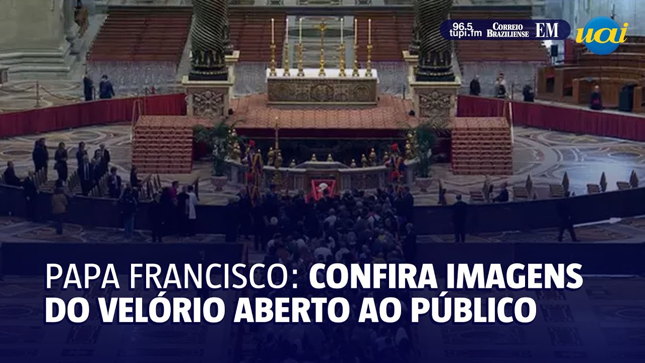 Velório de papa Francisco começa na Basílica de São Pedro; milhares de fiéis se despedem