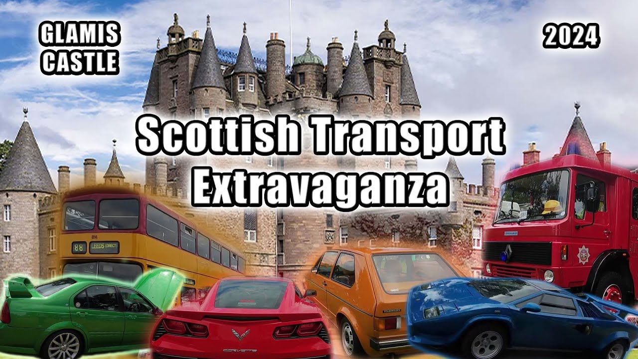 Scottish Transport Extravaganza - Glamis Castle 2024