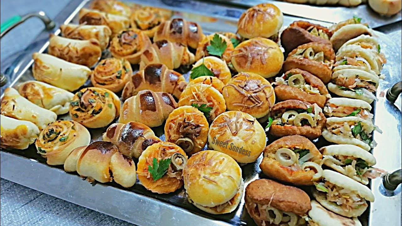 7 أشكال مملحات بعجينة واحدة تحفة بصراحة ♥️
