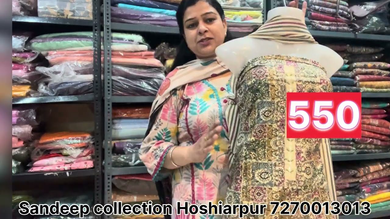 Latest Pure cotton @550 shipping free single available Sandeep collection Hoshiarpur 7270013013