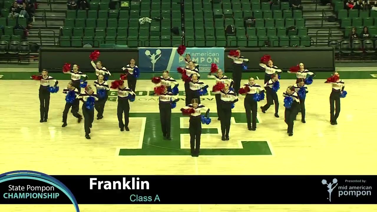Franklin Varsity Pom States 2025 | Class A Division 1 State Runner-Up
