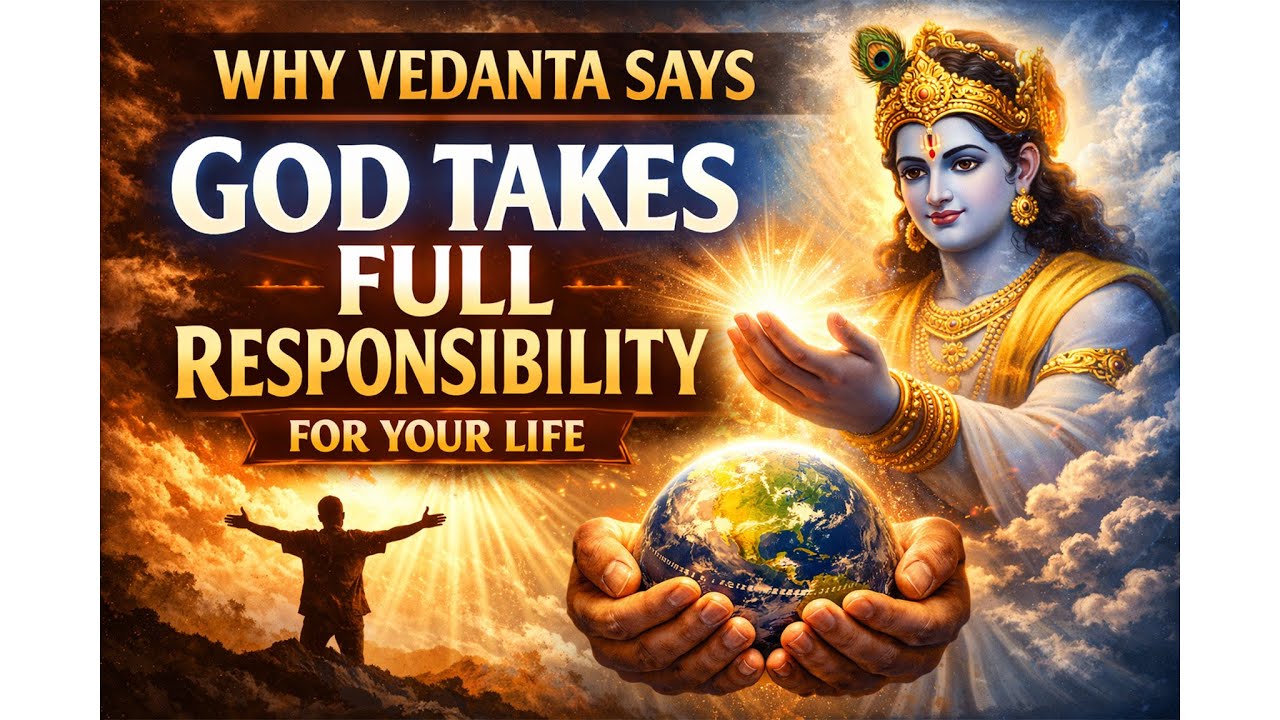Why Vedanta Says God Takes Full Responsibility for Your Life #advaitavedanta #AdviataInsights