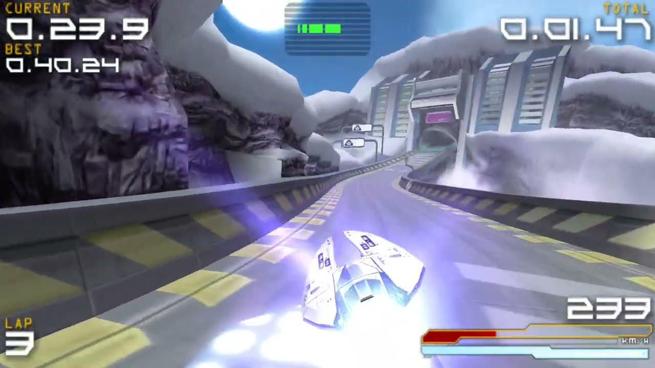 (WR) Wipeout Pure Sebenco Peak - Zone - Vector Fast Lap 37:87