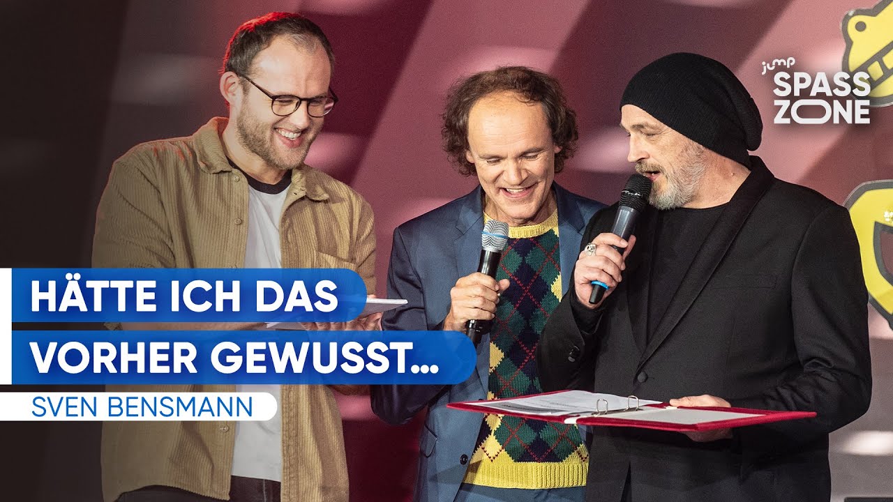 Einer, der gro&szlig;es vorhat. Sven Bensmann | MDR JUMP SPASSZONE