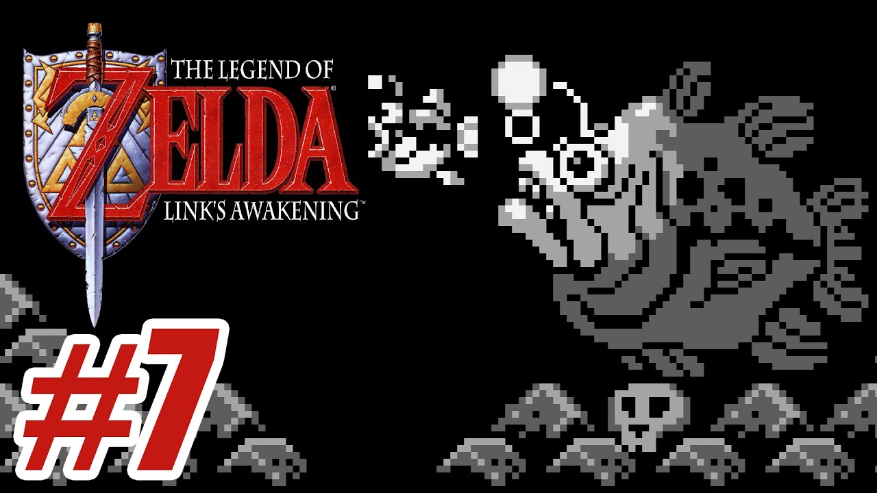 The Legend of Zelda: Link's Awakening (GB) Walkthrough Part 7 - Angler's Tunnel
