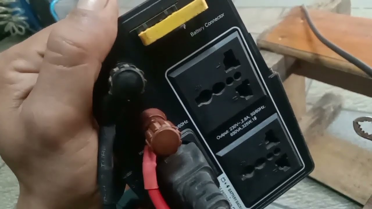 sửa lỗi nhỏ của ups APC 650 VA[ sóng sin mô phỏng]