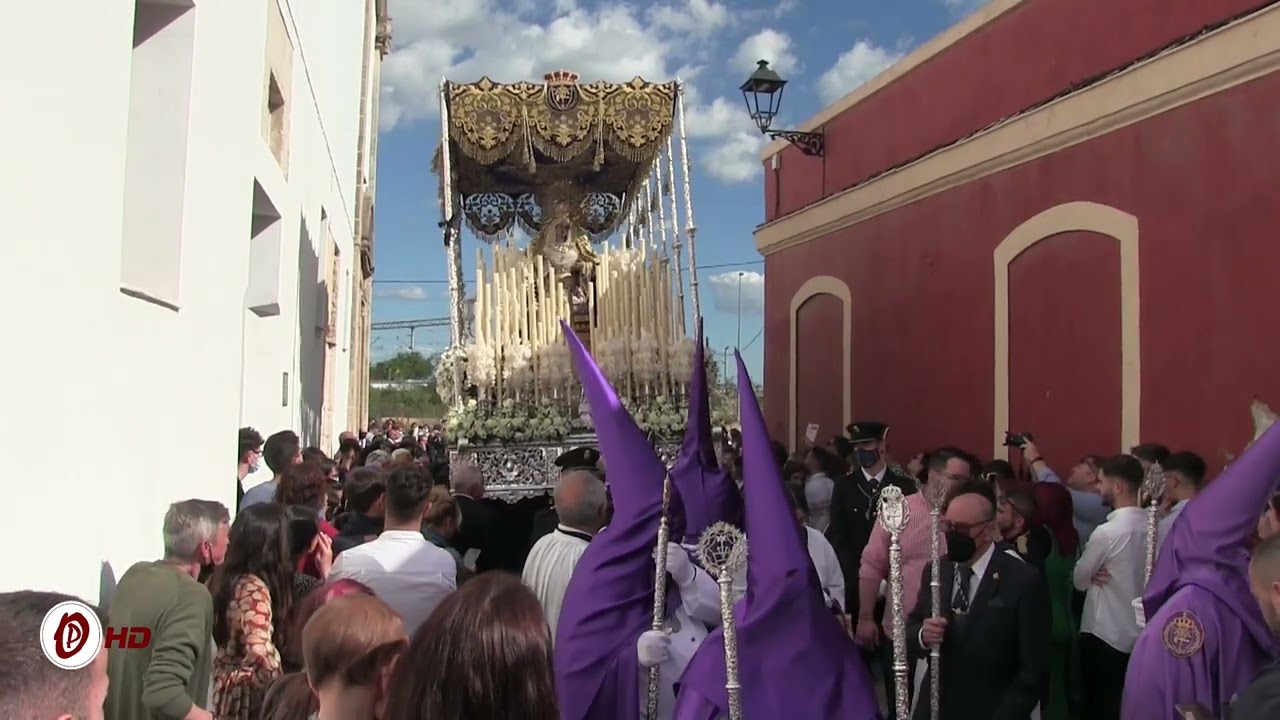 Salida de Nuestra Señora del Desconsuelo, Humildad y Paciencia, El Puerto 2022 - OndaPasion.com
