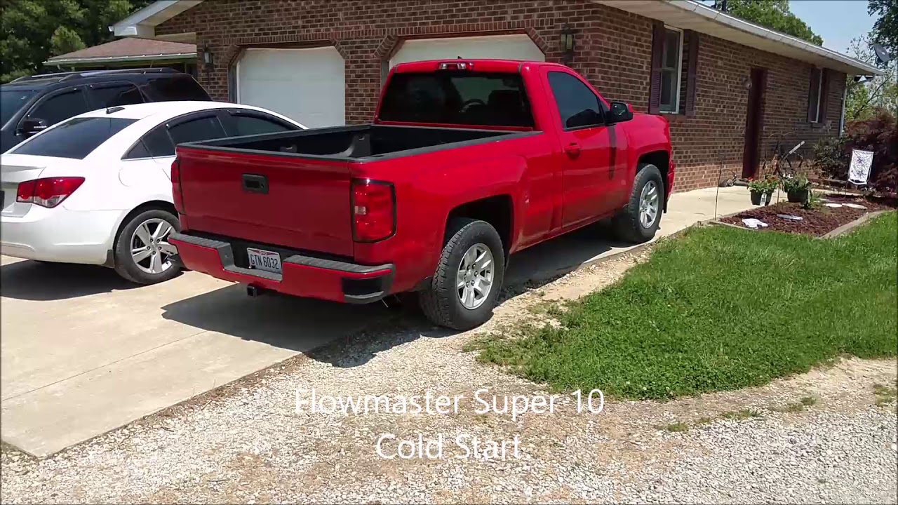 2015 Silverado Muffler Comparison Part 1 Updated (Cold Start)