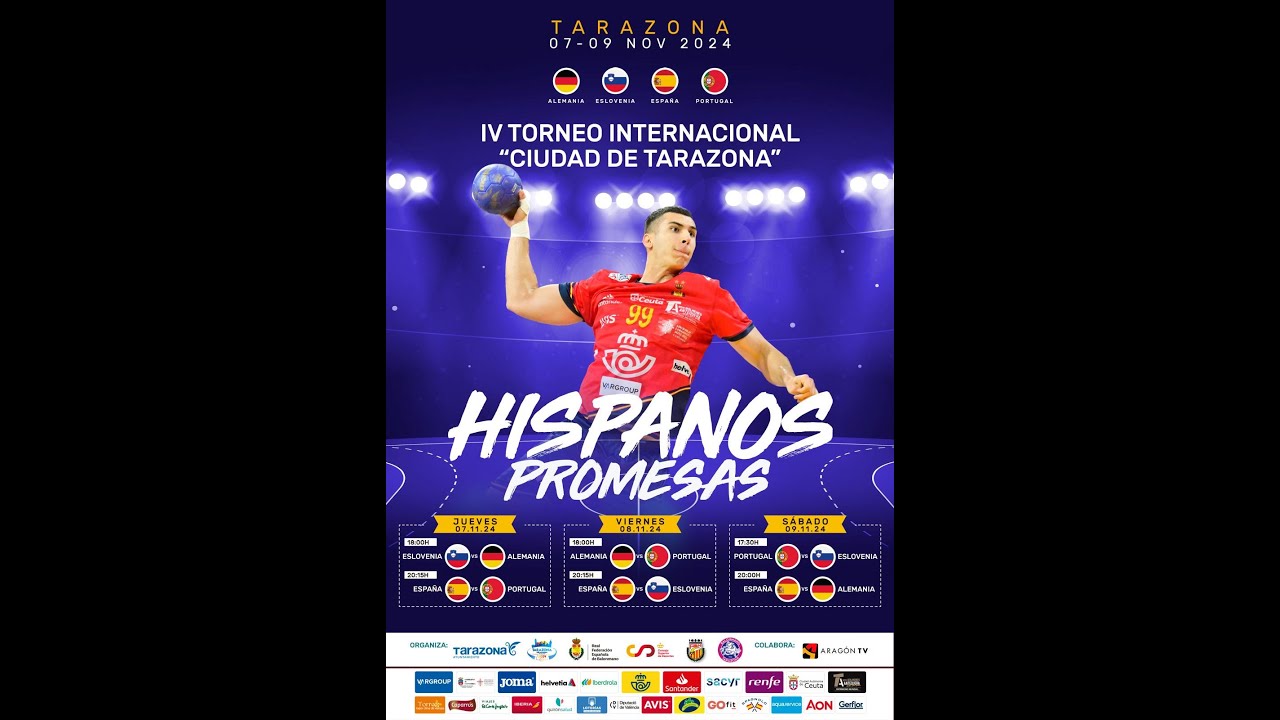 #HispanosPromesas | Torneo 4 Naciones de Tarazona (Zaragoza) | España : Portugal