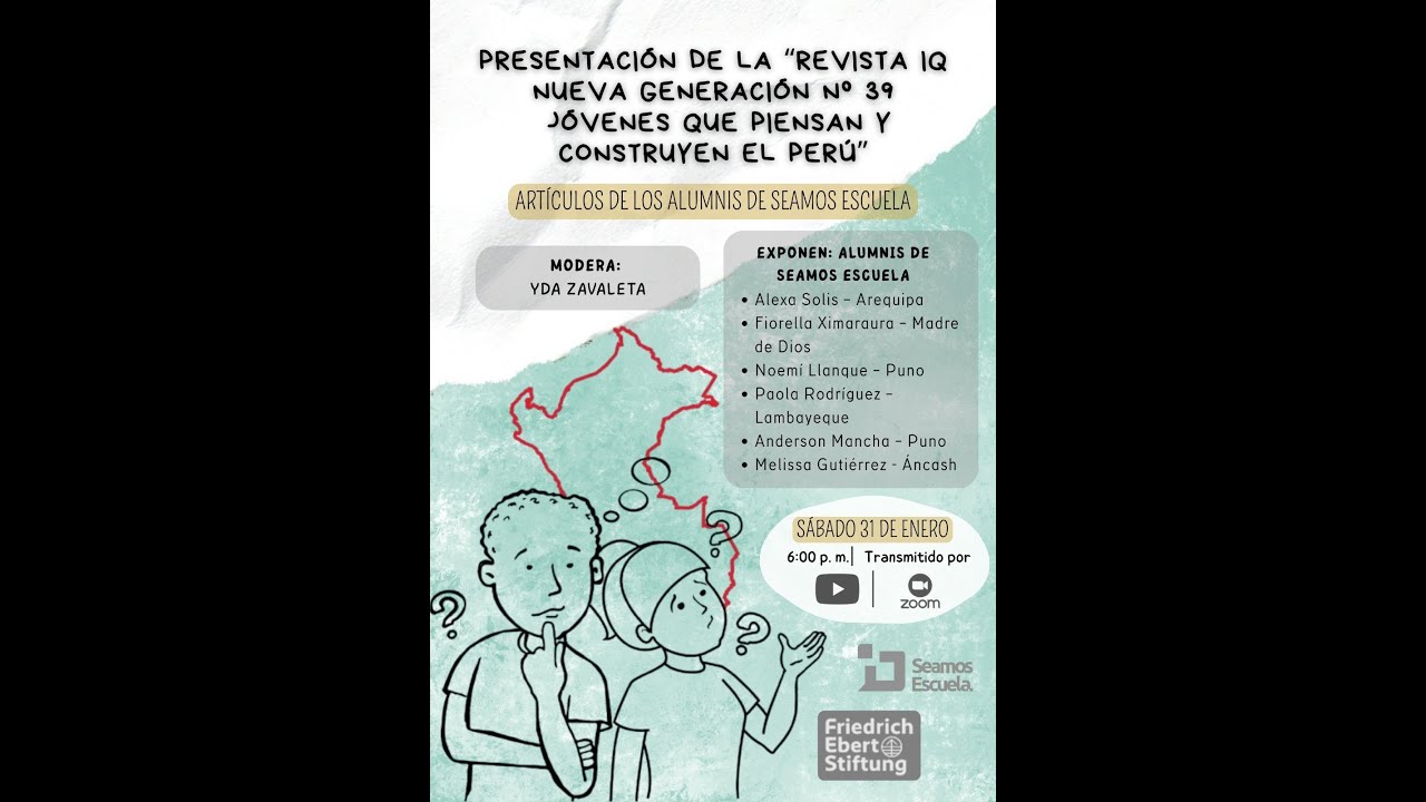 PRESENTACIÓN DE LA REVISTA INTERQUORUM NUEVA GENERACIÓN N° 39 ARTICULOS DE ALUMNIS DE SEAMOS ESCUELA