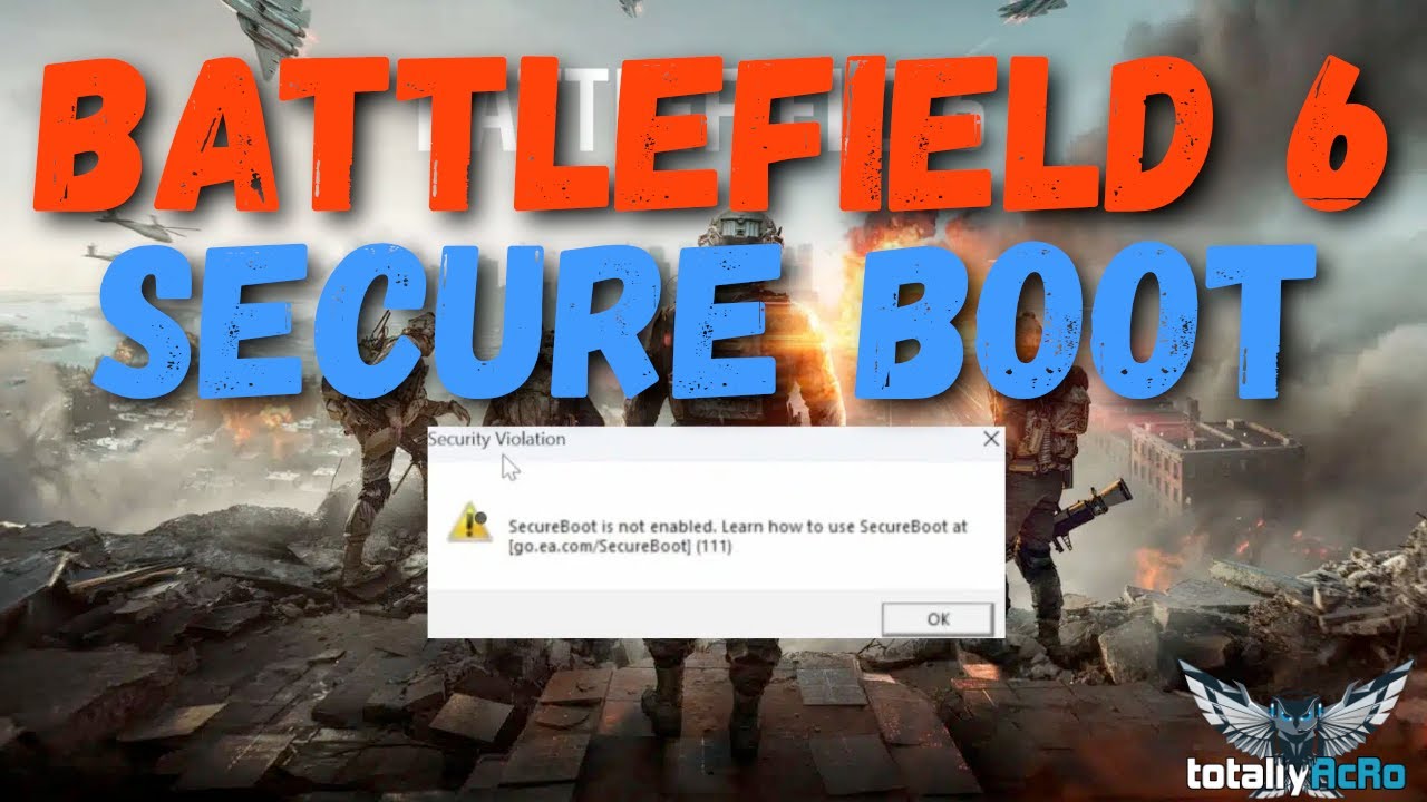 Battlefield 6 - Secure Boot aktivieren mit MSI, ASUS und Gigabyte Board