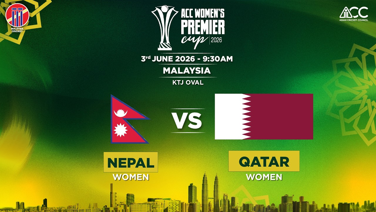 NEPAL WOMEN vs QATAR WOMEN | ACC Women's Premier Cup 2026 | Match 4