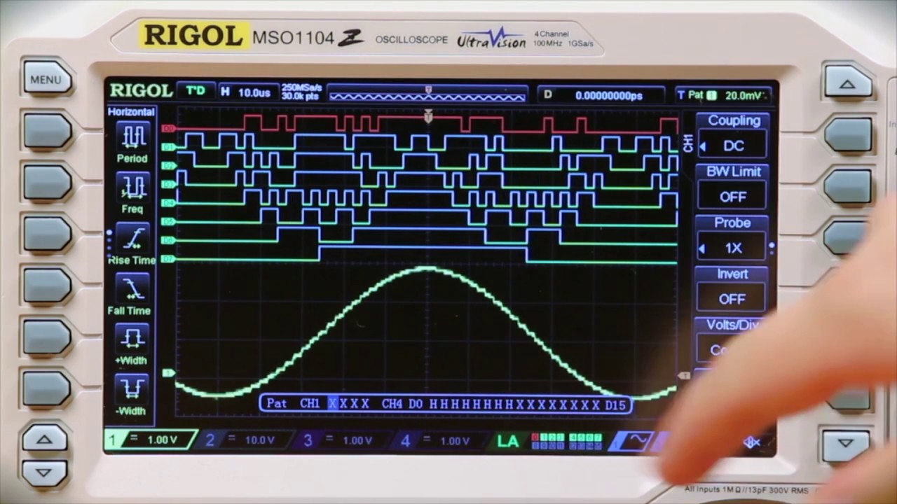 RIGOL's Triggering Pattern by Saelig