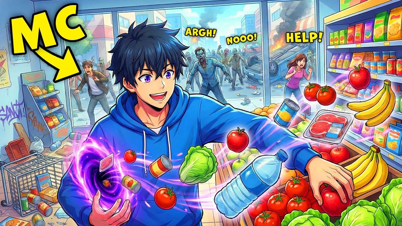 He Prepares for the Apocalypse by Stockpiling Infinite Food! | manhwa recap