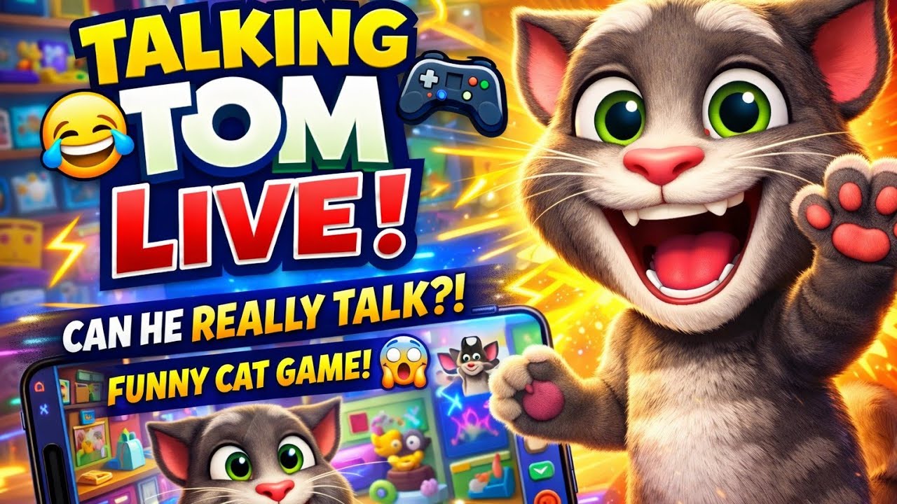 cat tom taking 2 #live