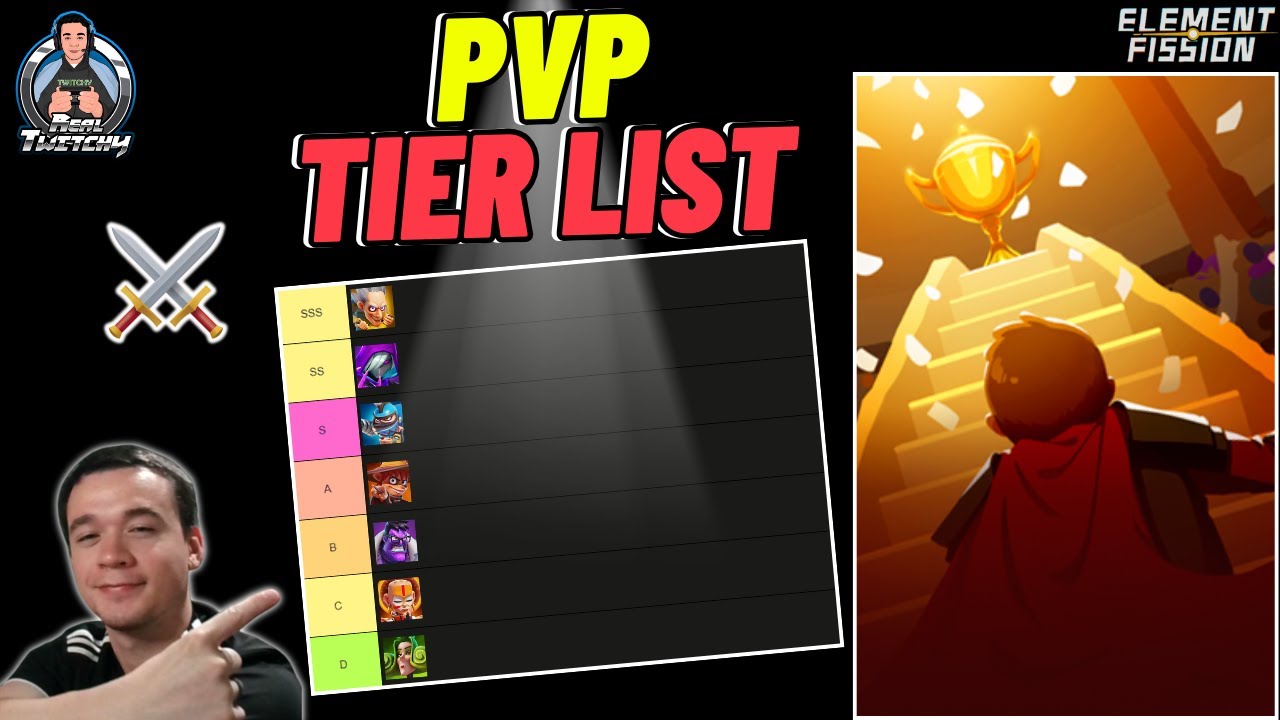 In-Depth Nat 5 Hero Tier List in Element Fission (PVP June 2025)