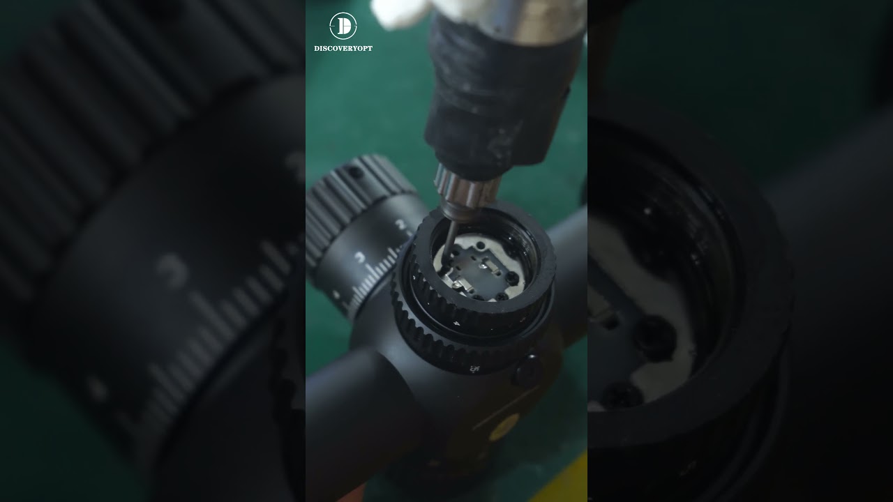 Behind the Scenes: The Assembly of a Rifle Scope #scope #optics#manufacturing #assembly