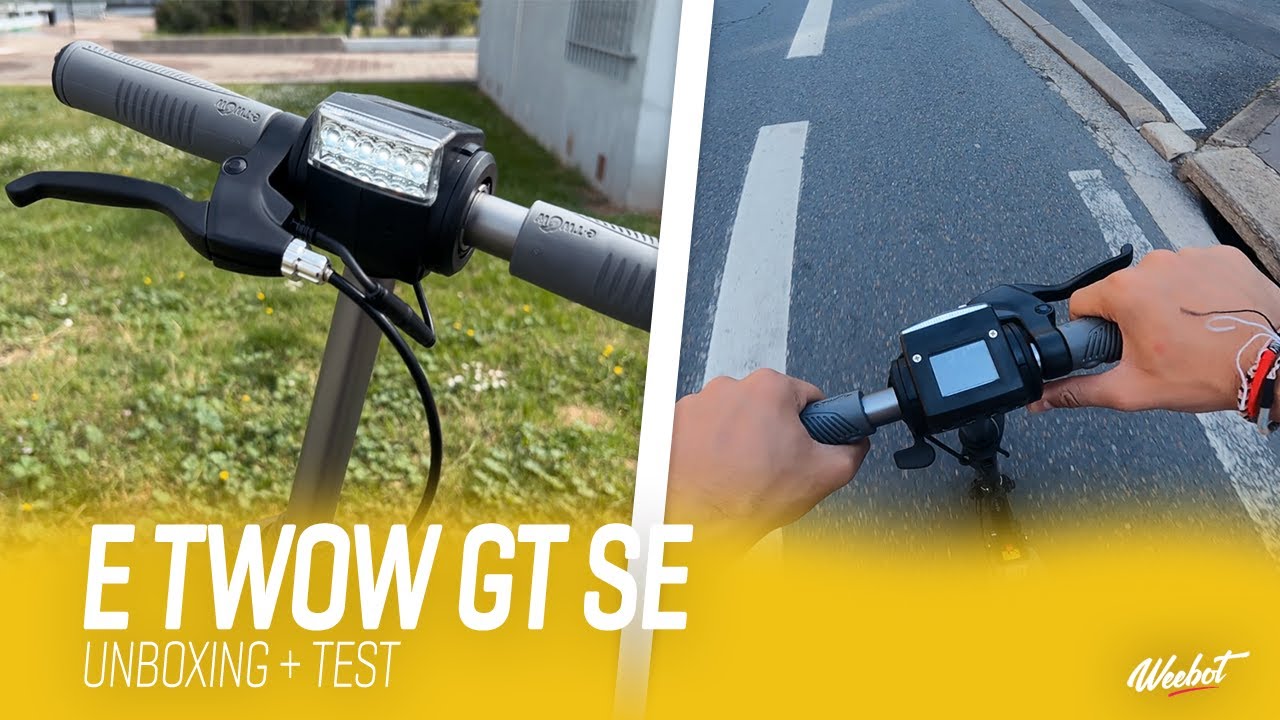 ETWOW GT SE : LA TROTTINETTE ELECTRIQUE LA PLUS PRATIQUE DU QUOTIDIEN ! (AVEC BLUETOOH)