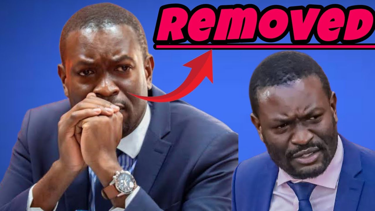 Breaking news:Sifuna has been Removed has ODM Secretary General.