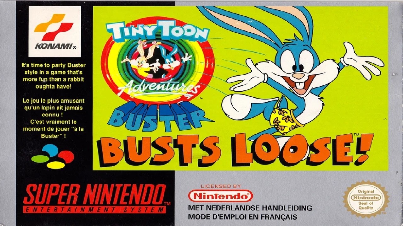 Tiny Toon Buster Busts Loose SNES – Jeu terminé en 2h | Let’s Play complet FR