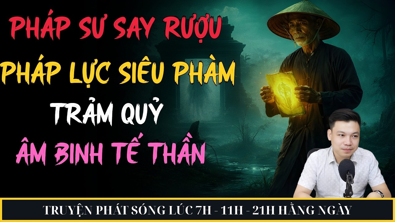 PHÁP SƯ SAY RƯỢU PHÁP LỰC SIÊU PHÀM TRẢM QUỶ ÂM BINH TẾ THẦN | MC ĐÌNH SOẠN KỂ CHUYỆN