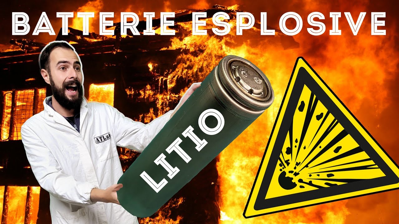 COME MAI LE BATTERIE LITIO ESPLODONO? Esperimenti con Batterie nell'Acqua, si crea Candeggina?⚡