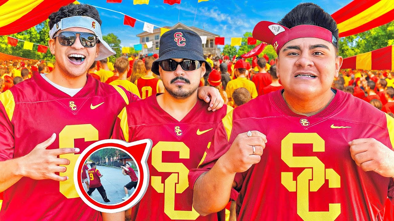 We Got JUMPED at Our First COLLEGE TAILGATE! (GONE WRONG) 