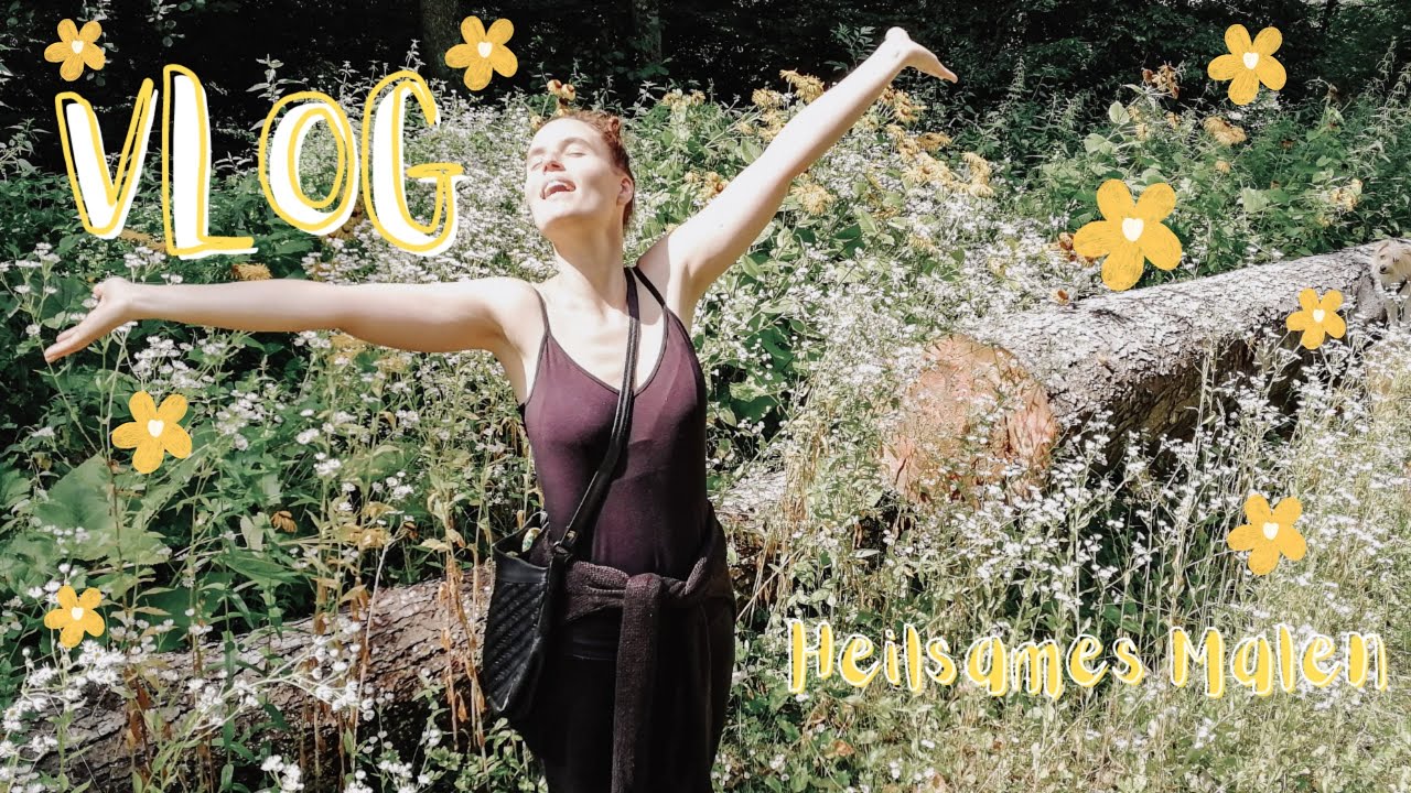 KUNSTVLOG: HEILSAME KUNST - Art Journaling, Waldbaden & Selbstf&uuml;rsorge