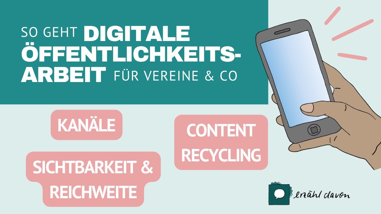 Digitale Öffentlichkeitsarbeit: wie Vereine, NGOs & Co online sichtbar werden