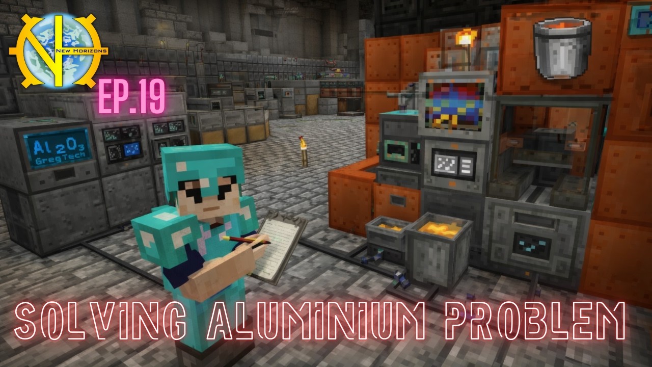 GTNH 2.8.1 Series - MV (~74h) [E19] [S03] - Solving Aluminium Problem