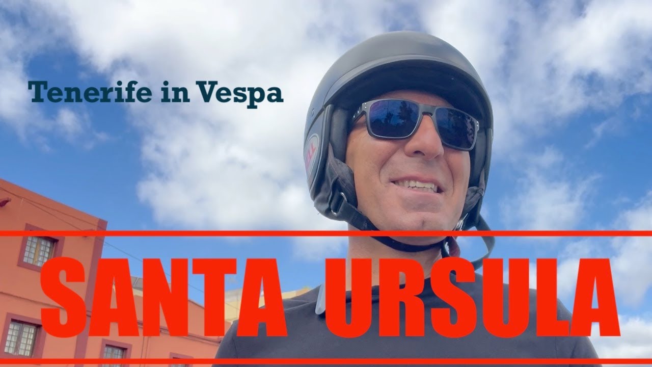 Santa Ursula 🌴 Tenerife nord in Vespa 🛵
