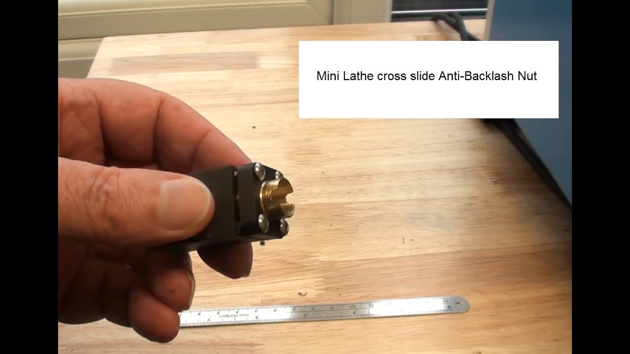 Mini Lathe Anti-Backlash Nut