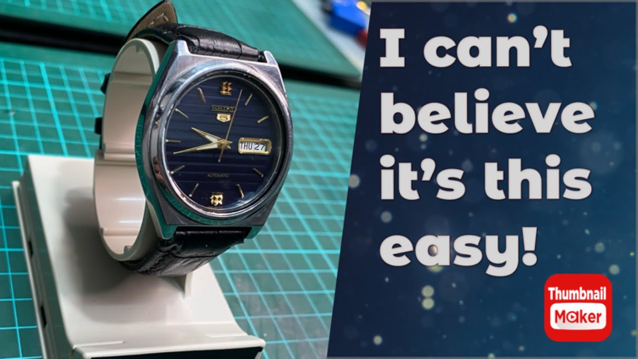 Caseback Swap & Repair on Seiko SNX