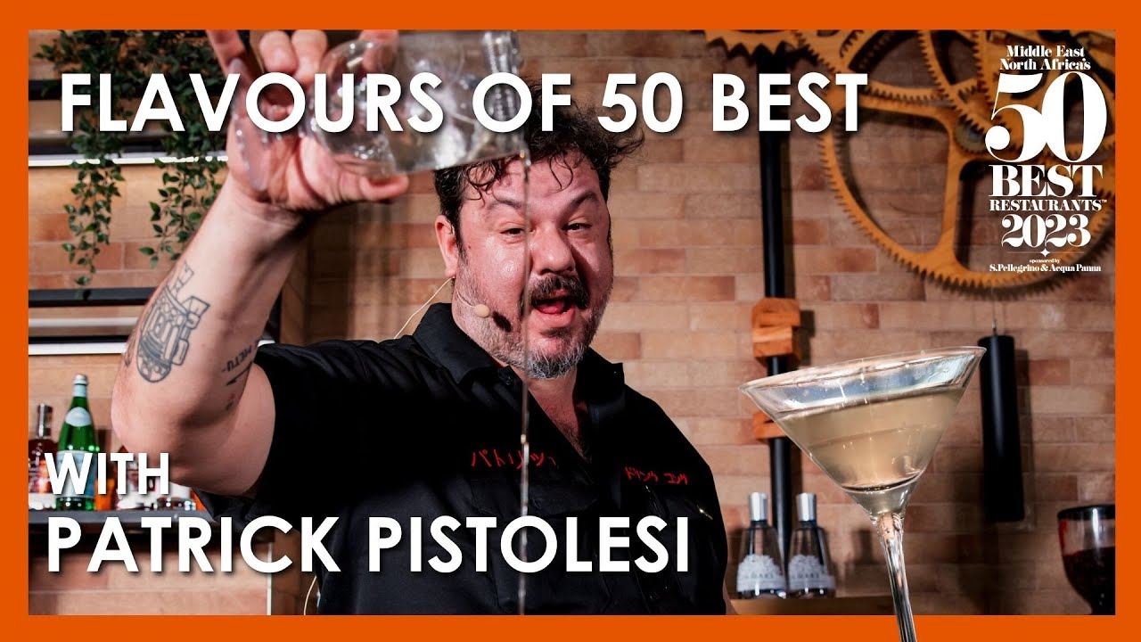 Flavours of 50 Best with Patrick Pistolesi of Drink Kong: Mare Nostrum Cocktail