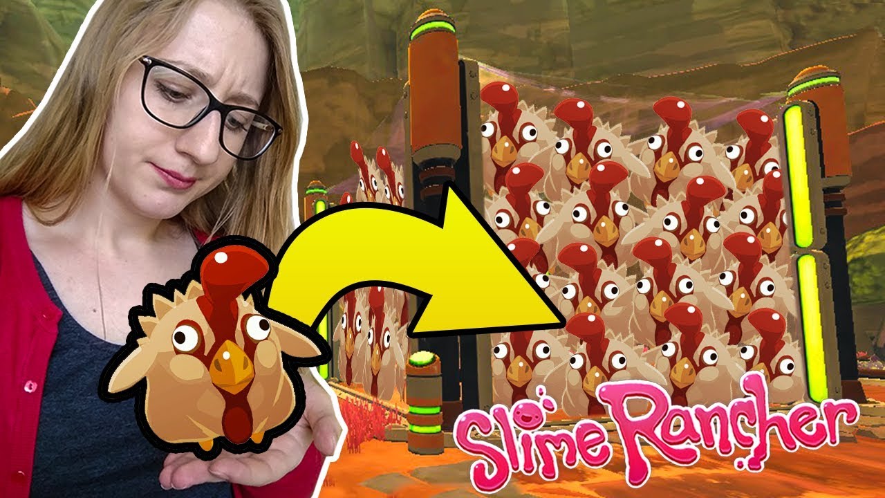 CAŁA ZAGRODA KURCZAKÓW! - Slime Rancher