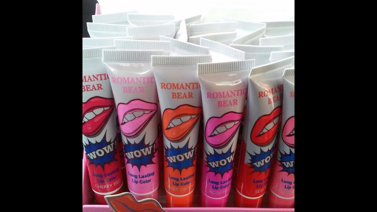 First Impression Lip Tint Monomola, Berrisom, Wow / Labial larga duración (se despega y deja color)
