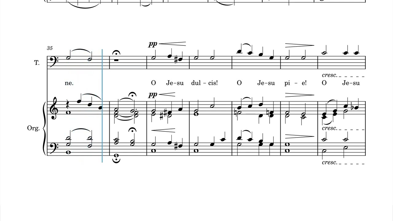 Ave verum corpus - A. Guilmant - Tenor