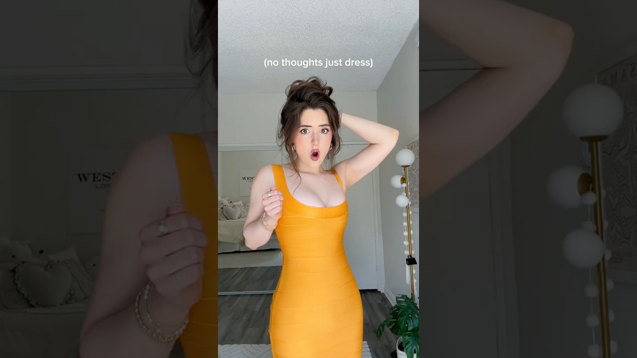 trying BANDAGE DRESSES for the first time... (gone right?)