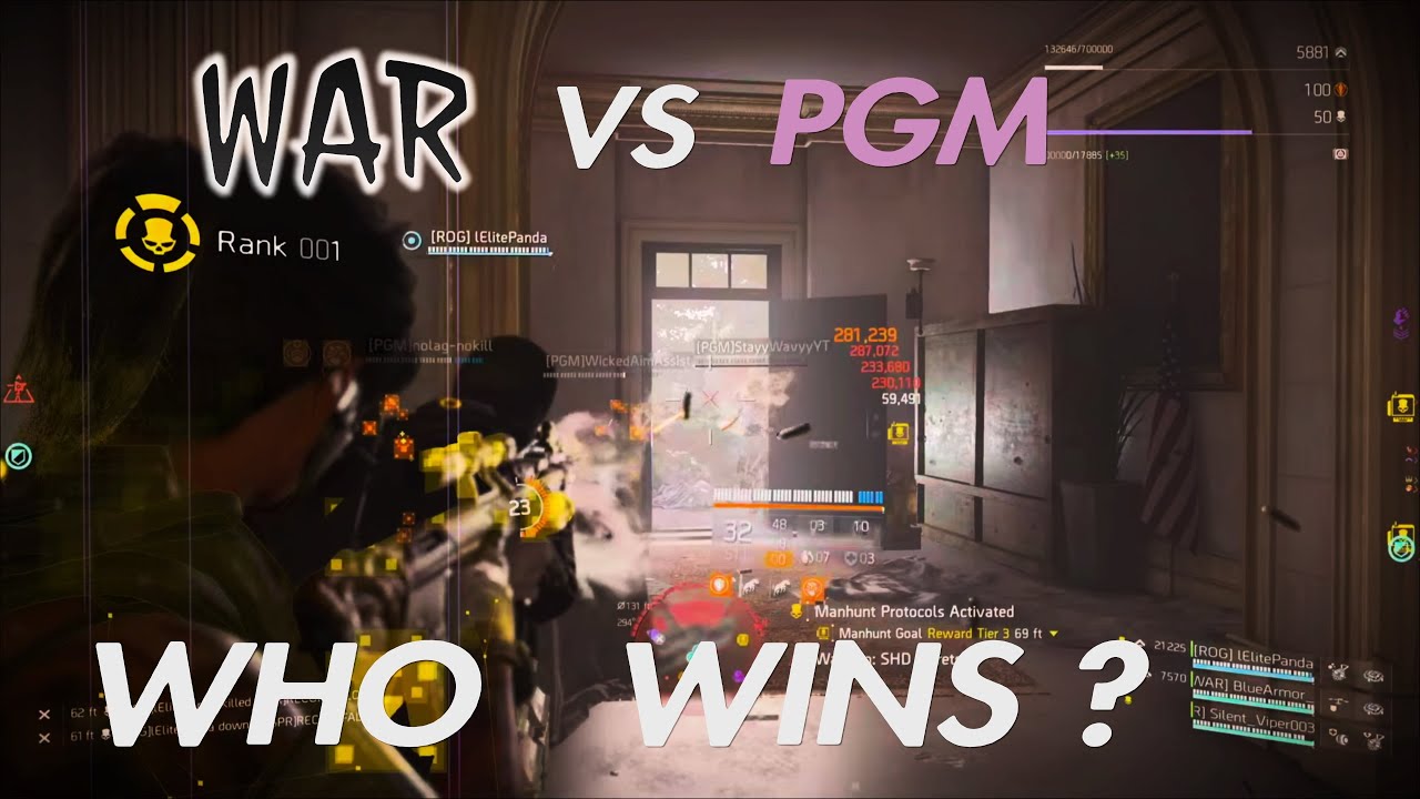War clan vs PGM ggs 