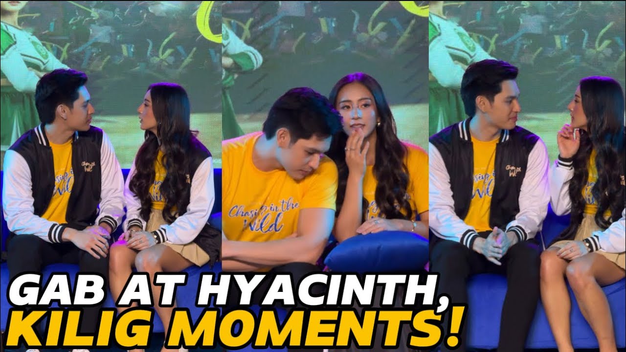 GAB LAGMAN & HYACINTH CALLADO KILIG MOMENTS OFFCAM! MAY SARILING MUNDO ANG 