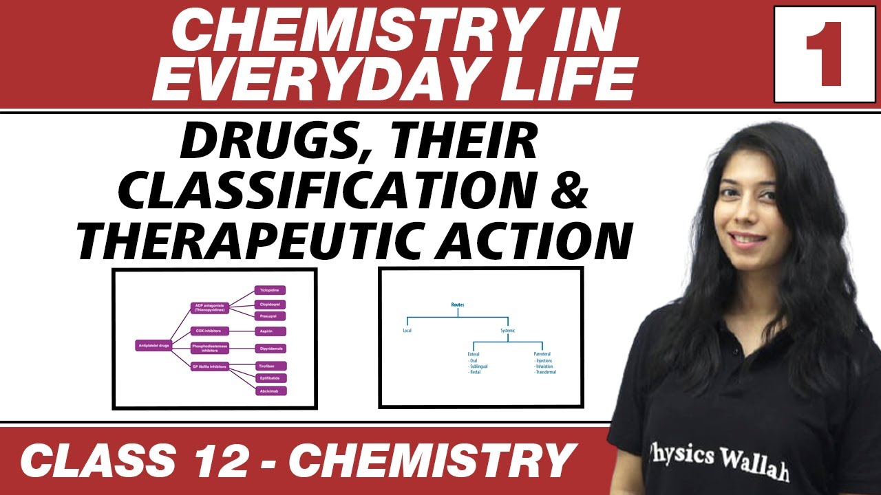 Chemistry in Everyday Life 01:Drugs, their Classification & Therapeutic action | Class 12 NCERT