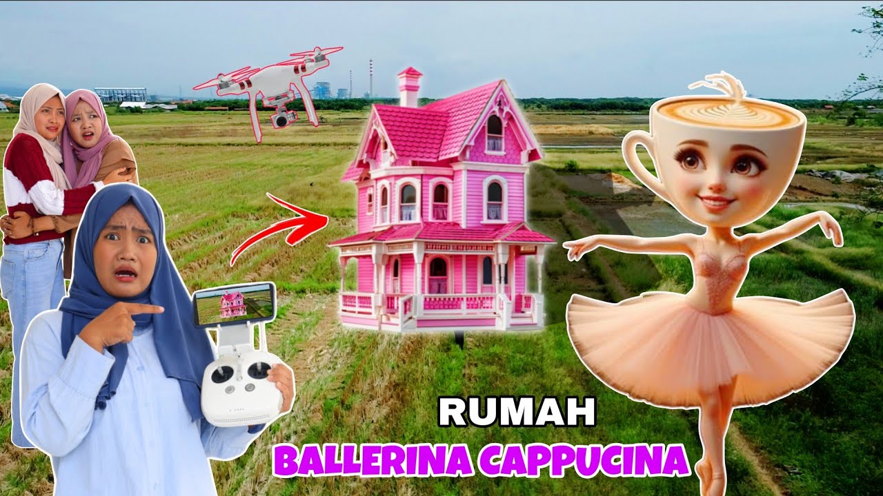 INI DIA RUMAH BALERINA CAPPUCINA DI DUNIA NYATA | CHIKAKU FAMILY