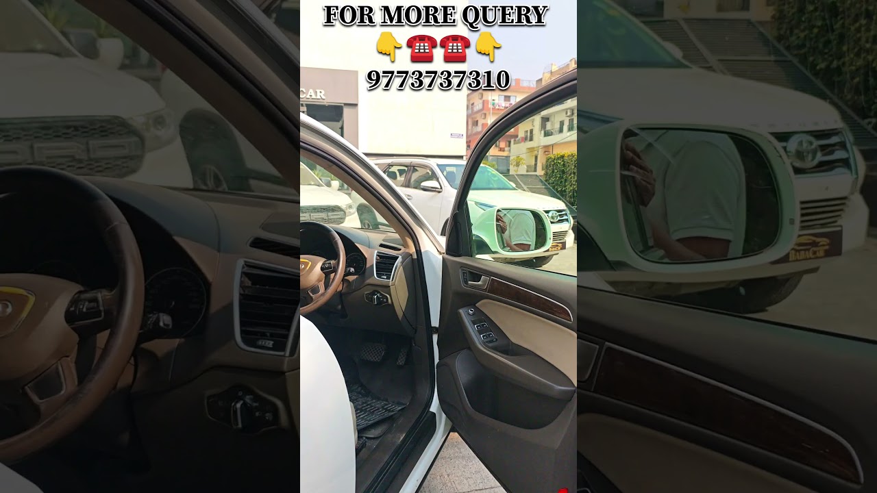 AUDI Q5 | 2014 | DIESEL | AUTOMATIC | PANAROMIC SUNROOF | HR51 |☎️9773737310☎️@BabaLuxuryCar