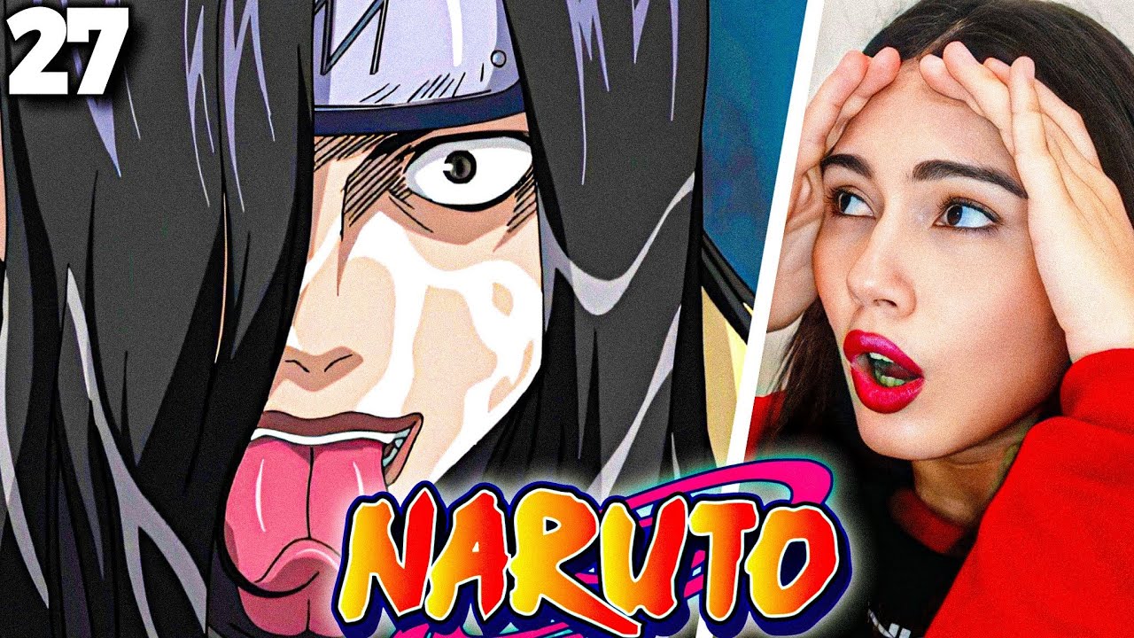 ¡¿UNA MUJER SERPIENTE?! 😰 REACCIÓN a NARUTO POR PRIMERA VEZ