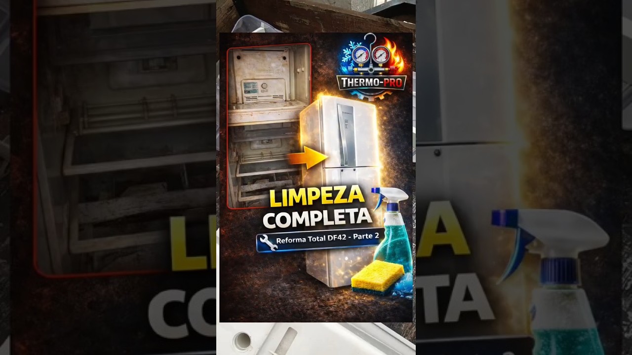 Clareando o amarelado: Recuperação total geladeira Electrolux DF42 (parte 2)