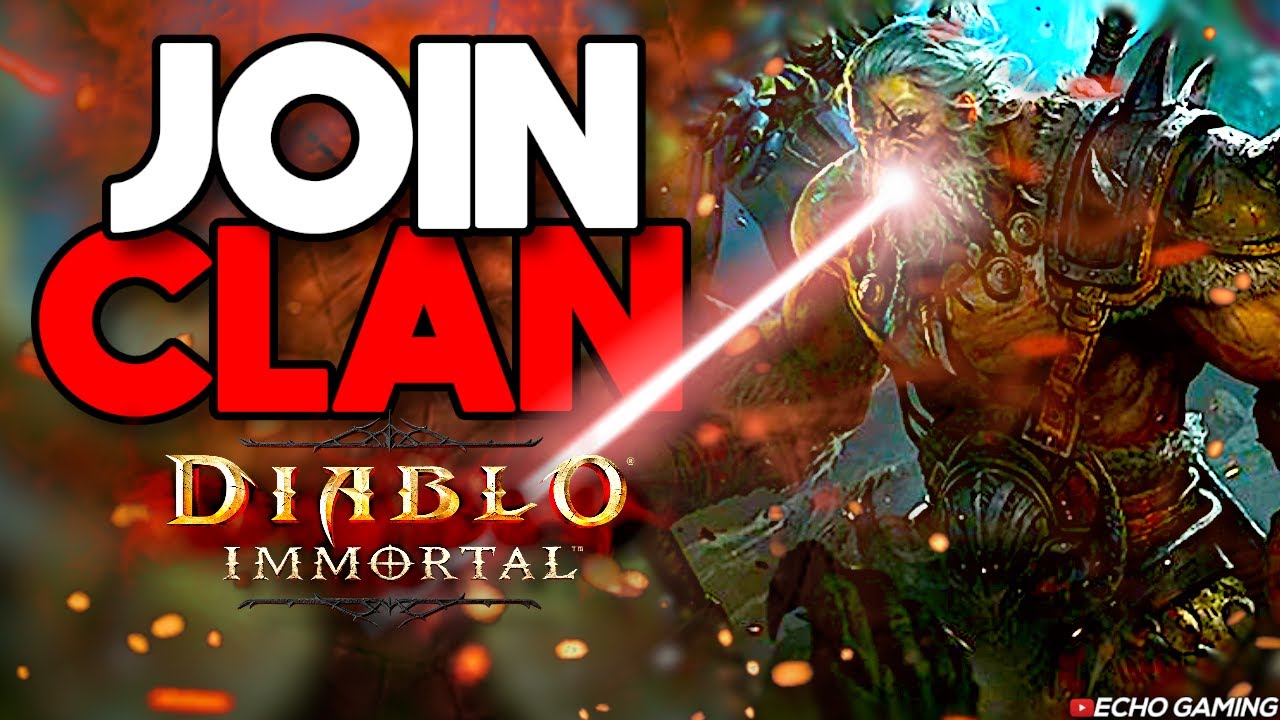 Diablo Immortal Join a Clan