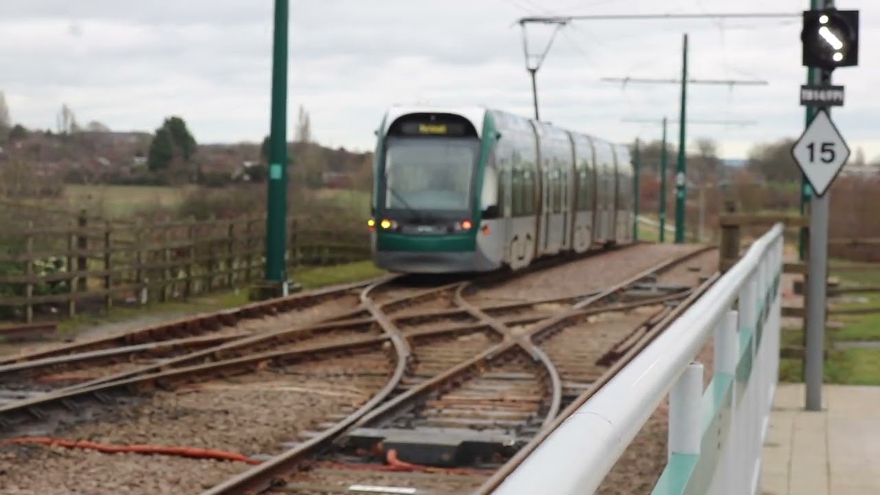 Trams in Nottingham, Toton Feb 2022