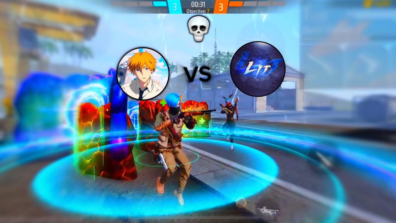 Denji FF vs Lit M10 👽💗 Fastest Movement Player D3NJ1 FF