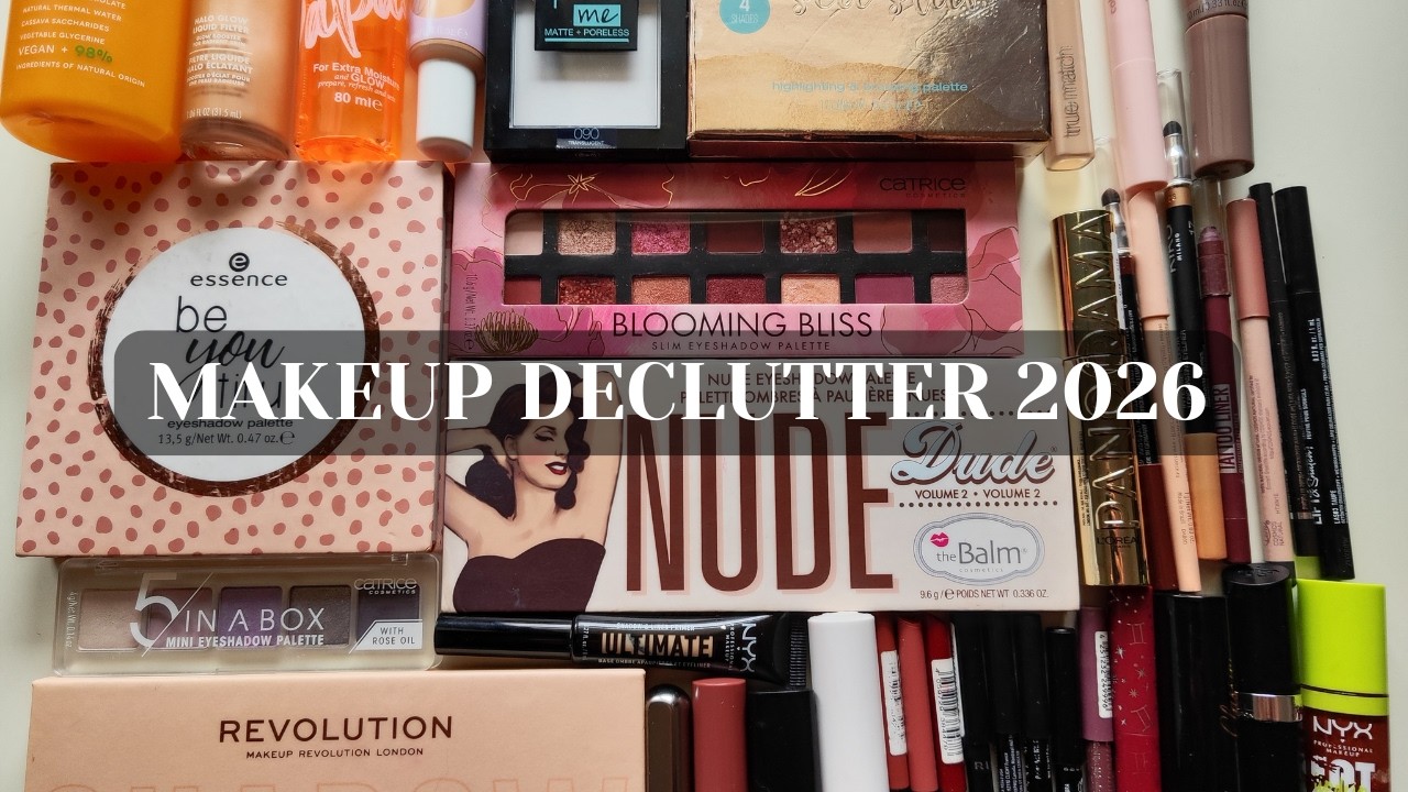 Assess what you like and use your makeup | Declutter 2026