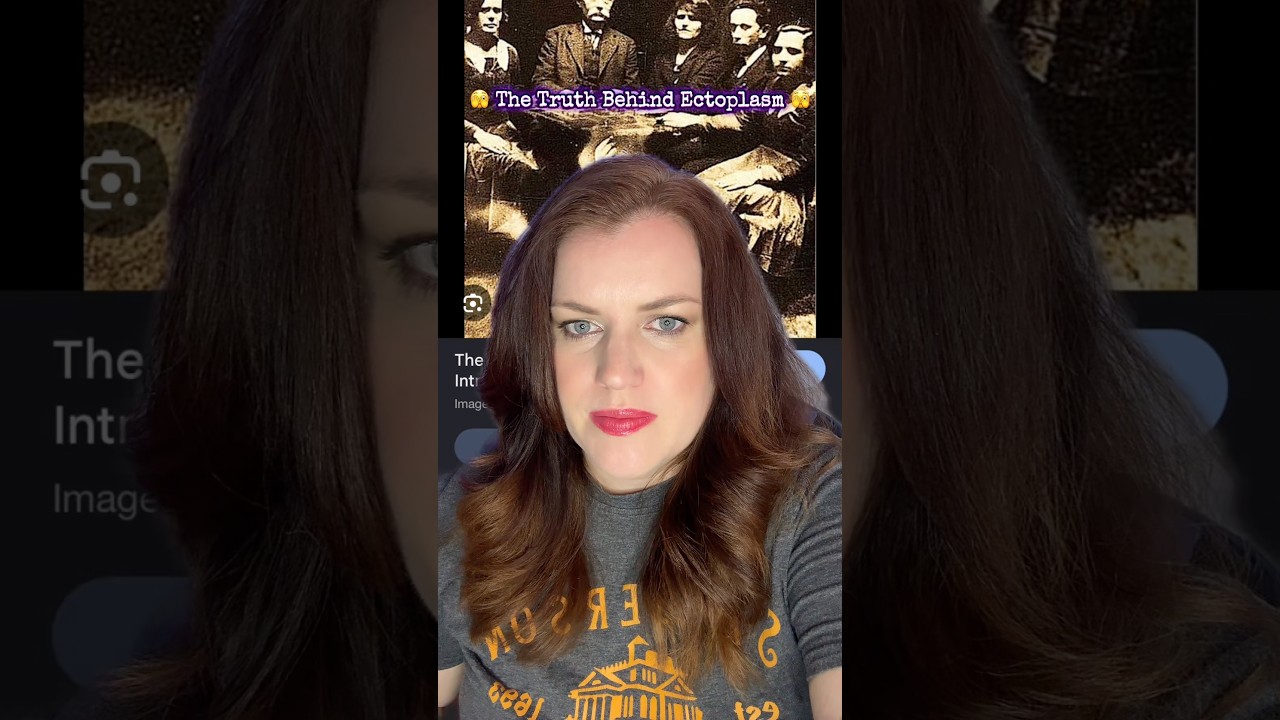 The truth behind #ectoplasm #ghost #truth